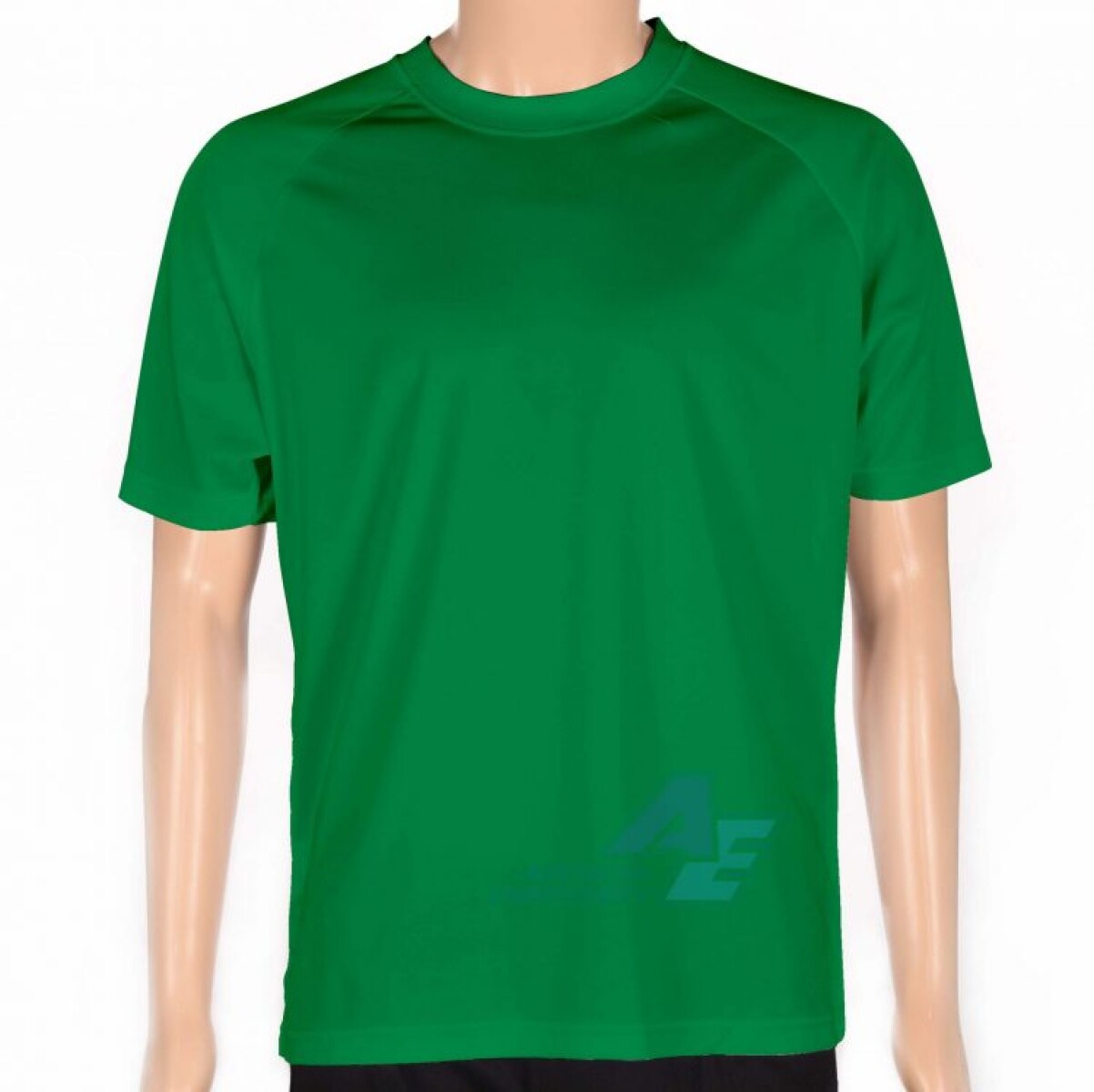 Remera Dry Fit - verde ingles 