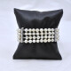 Pulsera En Oro 18K Blanco Y Perlas De 5 Mm Pulsera En Oro 18K Blanco Y Perlas De 5 Mm