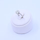Anillo platino con brillantes. Anillo platino con brillantes.