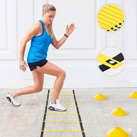 Set Entrenamiento Nº1 Paracaída + Conos+ Escalera Etc Fit016402
