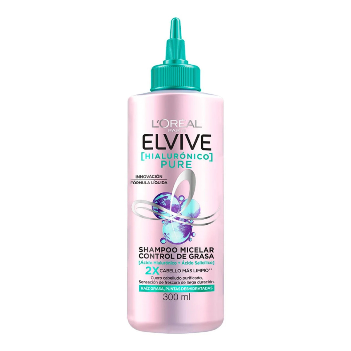 Shampoo L'Oréal Paris Elvive Hialurónico Pure Micellar 300ml 