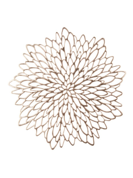 Mantel individual navideño HYRROKIN Ø38cm dorado Mantel individual navideño HYRROKIN Ø38cm dorado