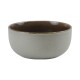 Bowl Bombe 15cm c/borde marrón GRIS/MARRON