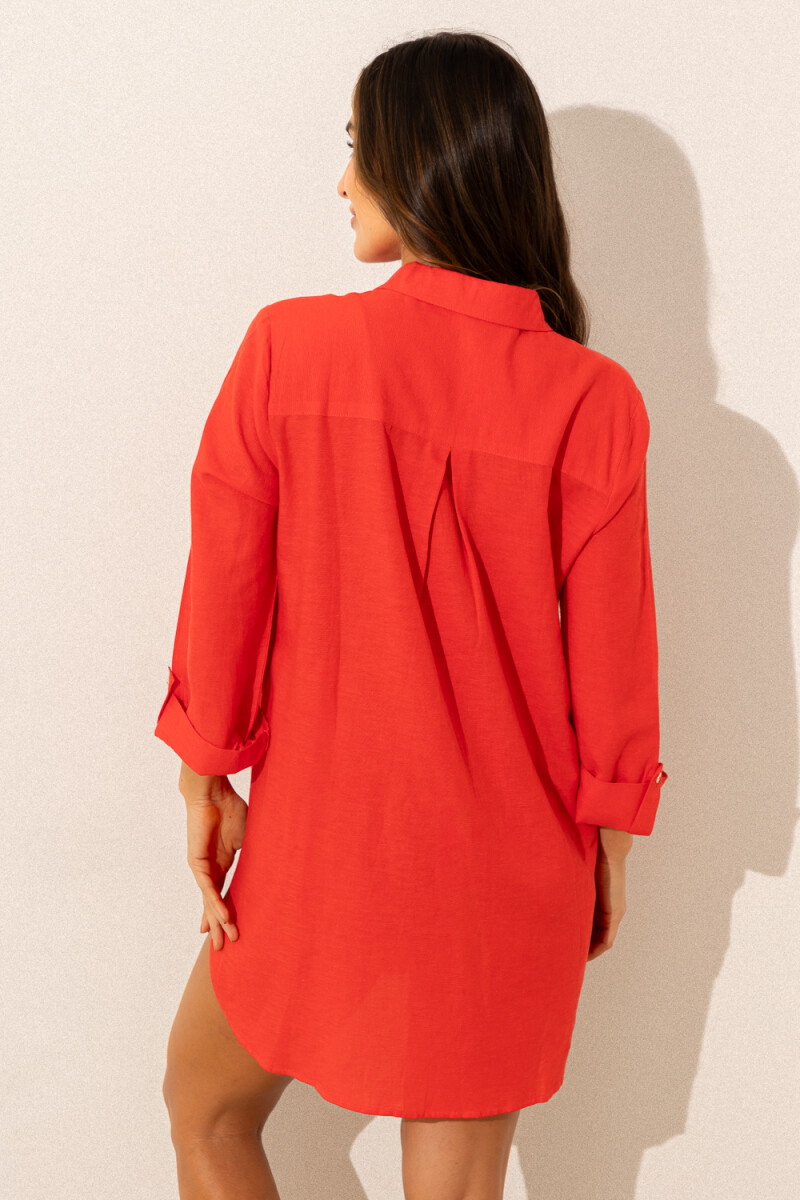 CAMISOLA LIGHT TROPIC ROJO