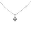 Dije Cruz-Plata 925 inflada-Sin piedra-CP3163 sinpiedra