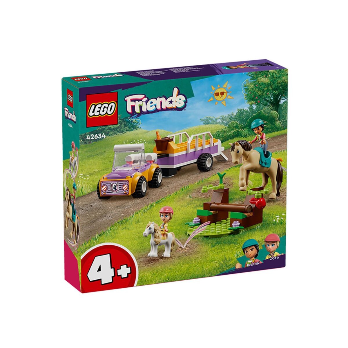Bloques Para Armar Lego Friends Caballo Y Pony 105 Piezas 4+ 