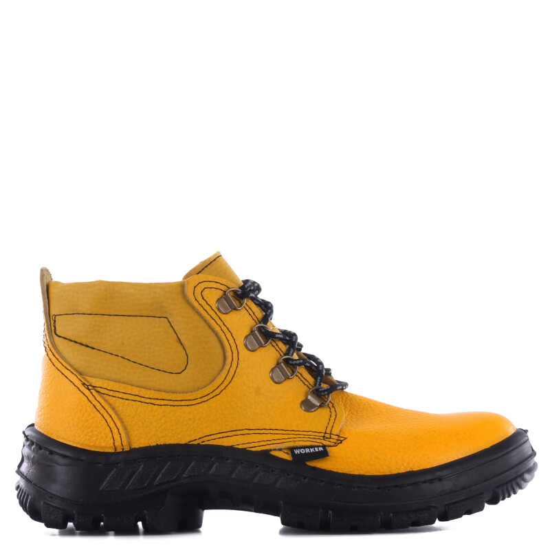 Botas de Hombre Worker con Puntera de Acero Amarillo Worker