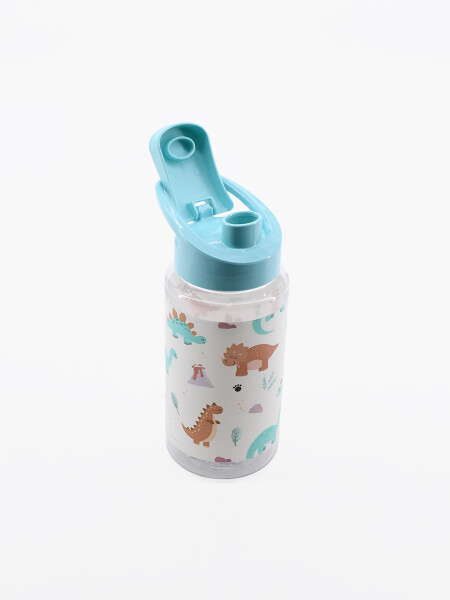 BOTELLA DINOS VERDE AQUA