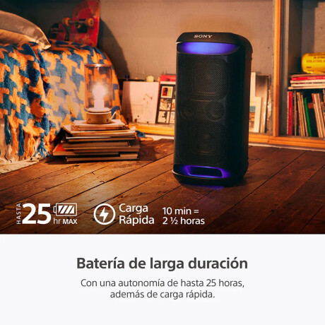 Parlante Activo Sony SRS-XV500 Negro