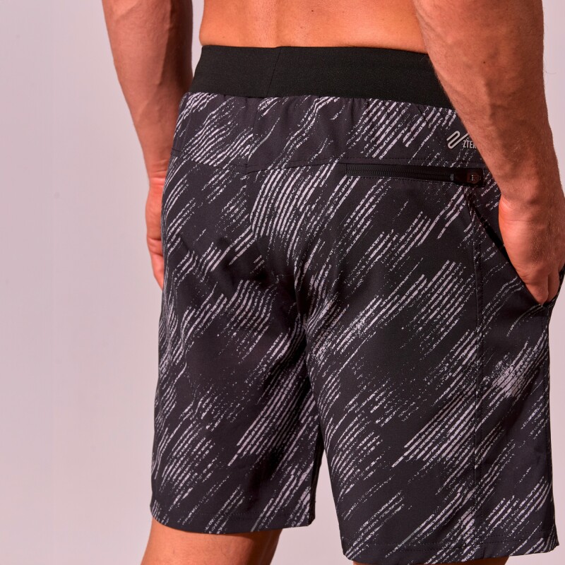 Short Donk Print de Hombre Negro