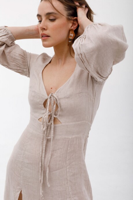 Vestido Tropical Nude