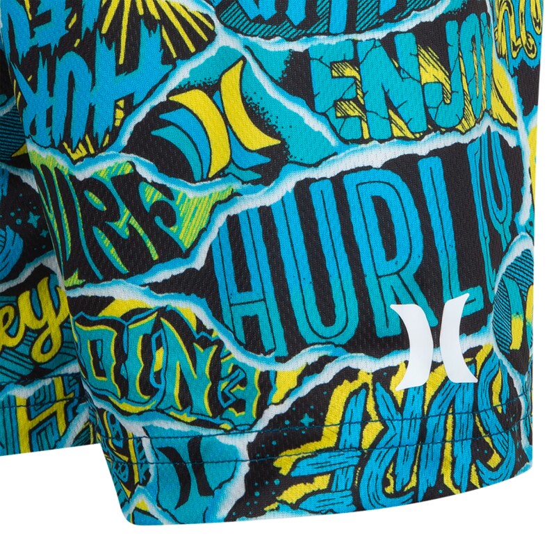 Conjunto Ripped Sticker Camiseta Tanike de Niño Azul