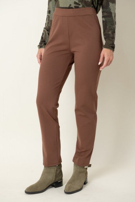 PANTALON MOSS AGATE Chocolate