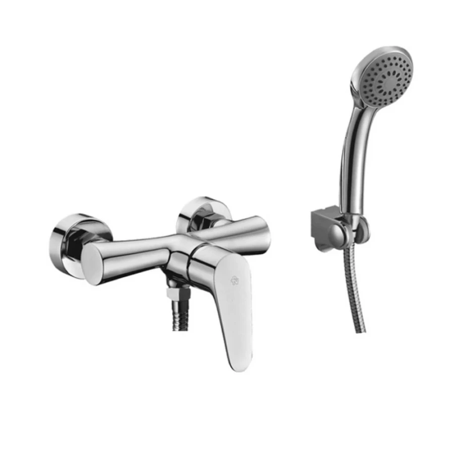 Grifería de Ducha Exterior Monocomando Cromado Linea Amarilis Grifería de Ducha Exterior Monocomando Cromado Linea Amarilis