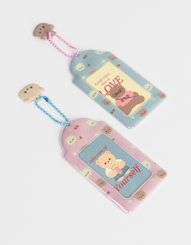 Llavero Compartir Llavero Y Charm Para Compartir Ositos - Combinacion Multicolor