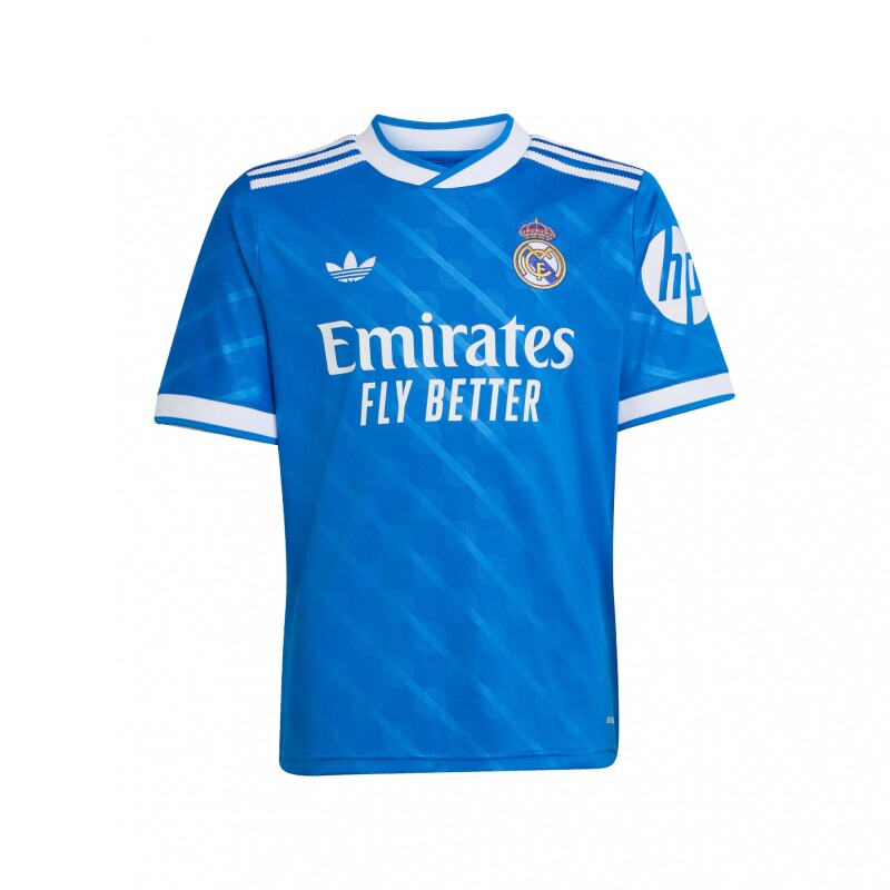 CAMISETA NIÑO adidas TERCERA EQUIPACION REAL MADRID 25/26 Blue