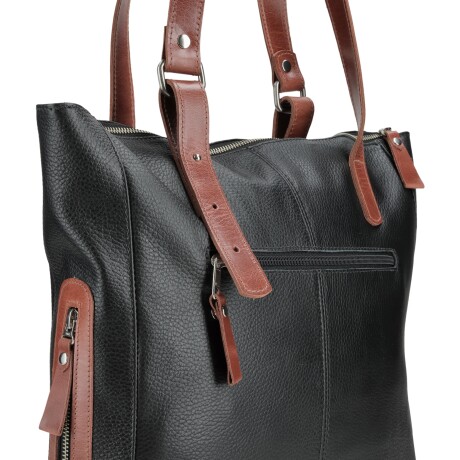 CARTERAS VENET - CUERO LYNN NEGRO
