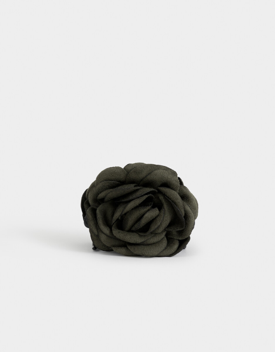 Broche Flor Suede 