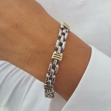 Pulsera Hidra - Plata y Oro Pulsera Hidra - Plata y Oro