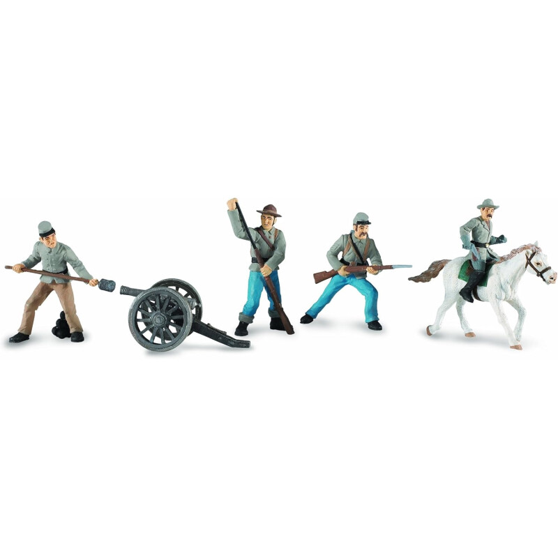 Tubo Colección De Soldados Confederados De La Guerra Civil Tubo Colección De Soldados Confederados De La Guerra Civil