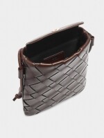Bolsa Para Móvil Trenzada marron