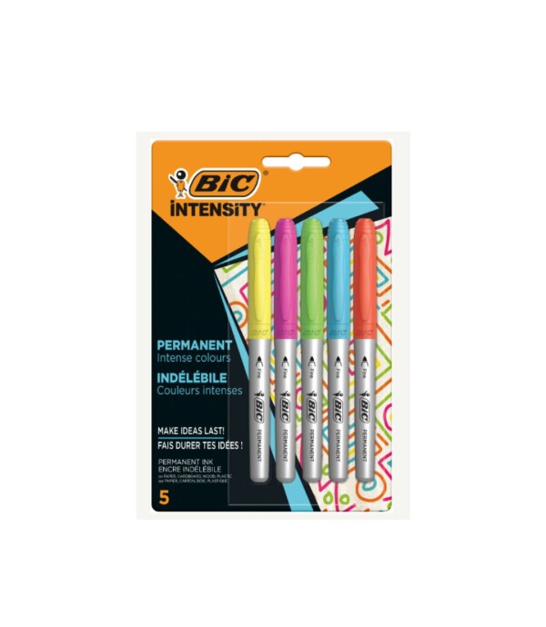MARCADOR BIC PM INTENSITY BL5 S/C