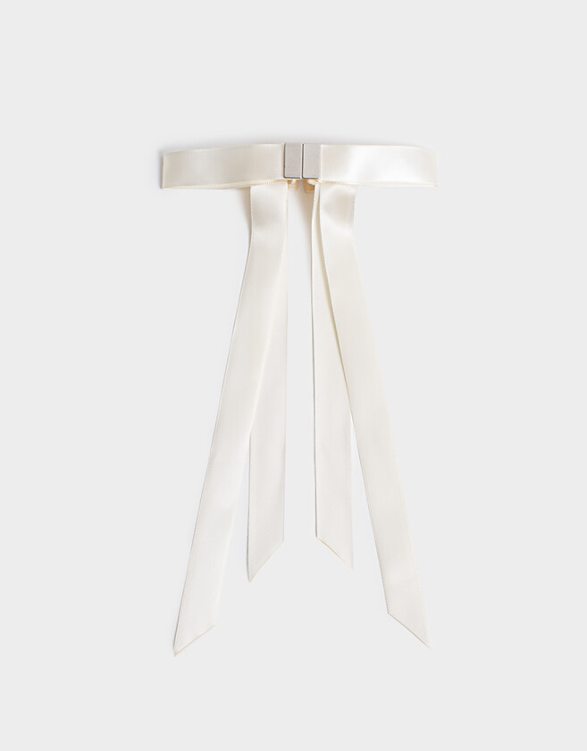 Broches Sets Con moño Set De Broches - Blanco Crudo