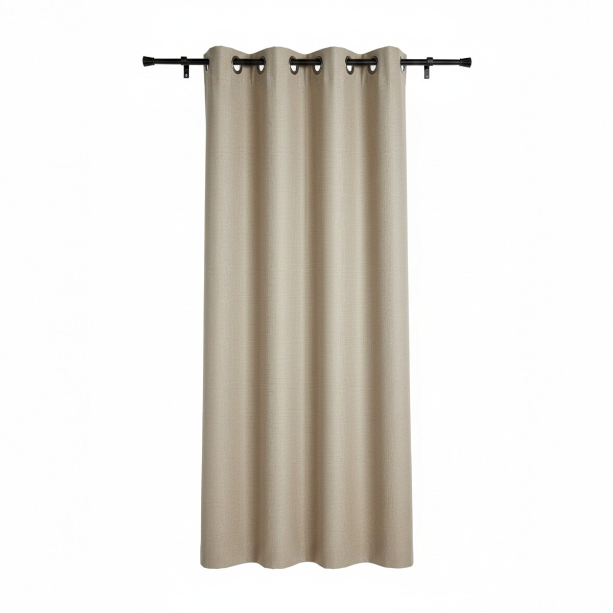 CORTINA ANN & VAL ANTIS MONACO 1,35 X2,30CM MARRON 