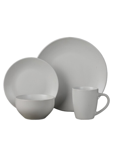 JUEGO VAJILLA 16PCS 27/20/14/350MLBLANCO MATE JUEGO VAJILLA 16PCS 27/20/14/350MLBLANCO MATE