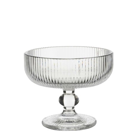 COPA DE HELADO VIDRIO TRANSPARENTE MERLOT