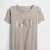 V-SS LOGO CLASSIC TEE MEDIUM COOL BROWN