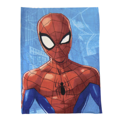 Frazada Infantil 120 x 160 cm SPIDERMAN AZUL