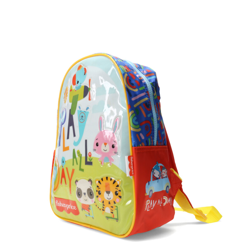 Mochila Fisher Price Fisher Mini Play all Day Anaranjado