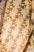 Capa corta de seda Amarillo
