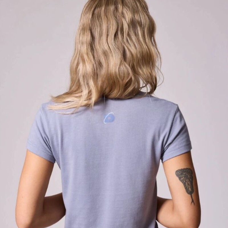 T-shirt corta CATINA Dixie Gris Claro