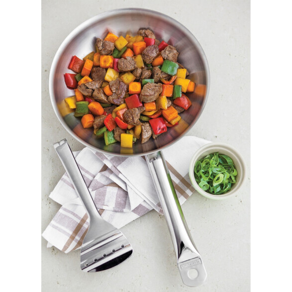 Sartén en acero inoxidable modelo PROFESSIONAL, 2,0 Lts. -TRAMONTINA TF1782