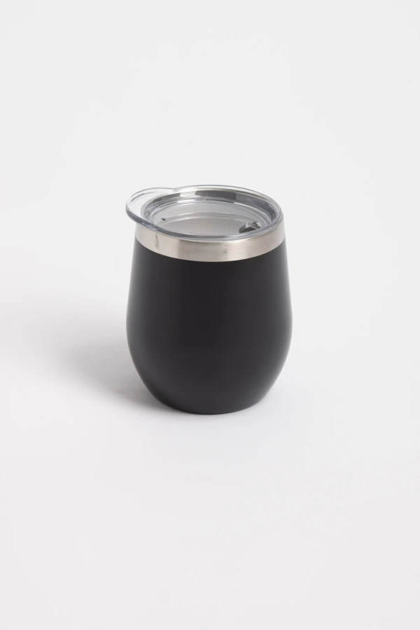 Mate acero inoxidable Negro