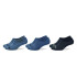 Socks Low Show - Unisex Blue Calcite/bijou Blue