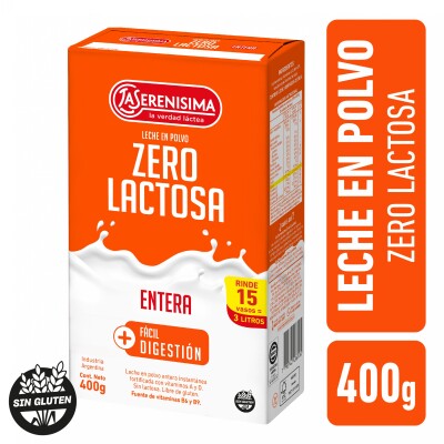Leche en polvo zero lactosa La Serenisima Leche Polvo Zero Lact Serenisi