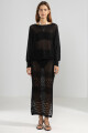 LU TIGER SWEATER Negro