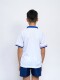Remera Polo CNdeF Train Licencias Junior Blanco, Azul Royal, Rojo