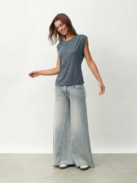 REMERA ZAFIRO GRIS OSCURO
