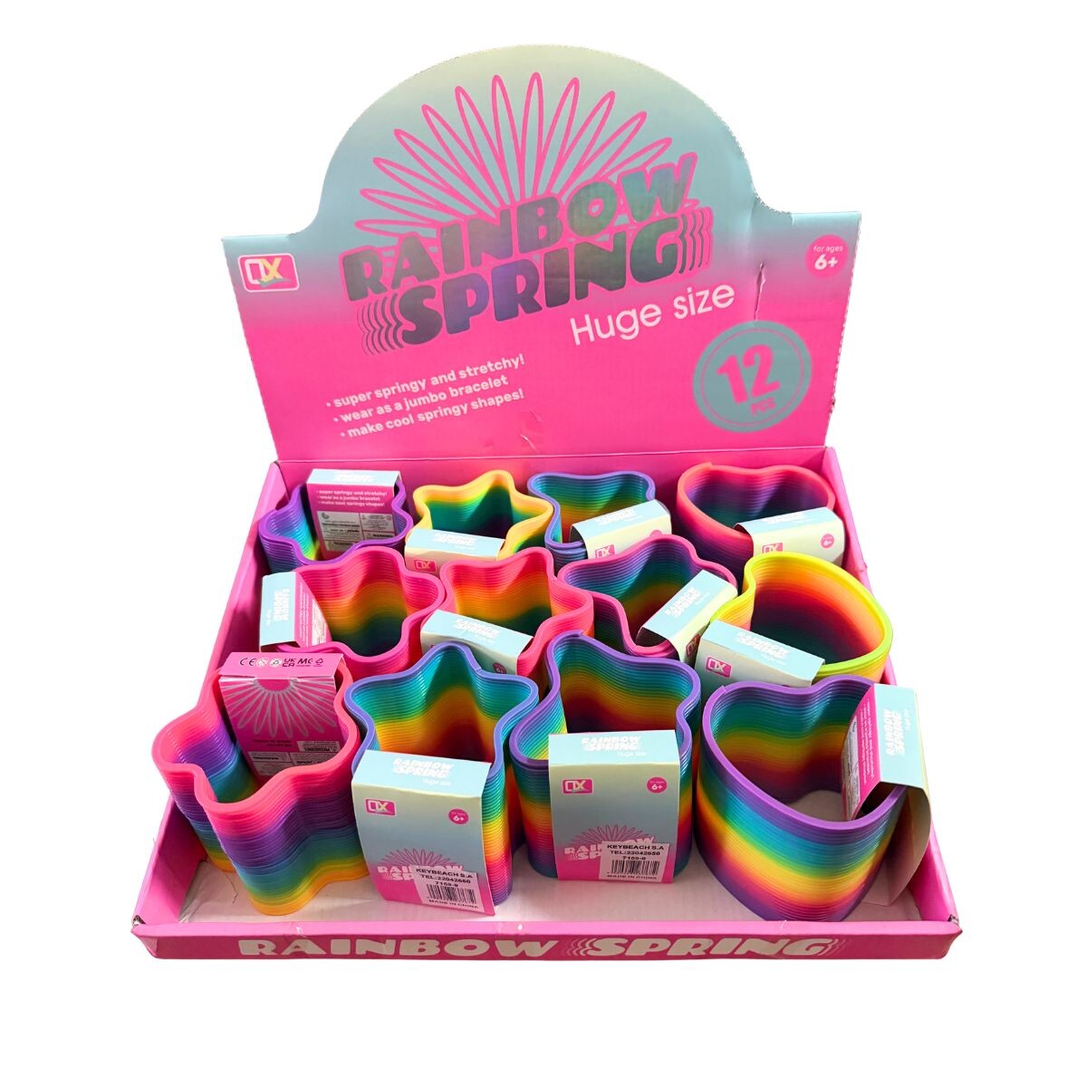 Resorte Multicolor con Formas 