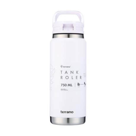 Botella Tank Roler 750ML BLANCO