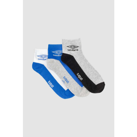 Media corta deportiva umbro pack x3 Variante 39