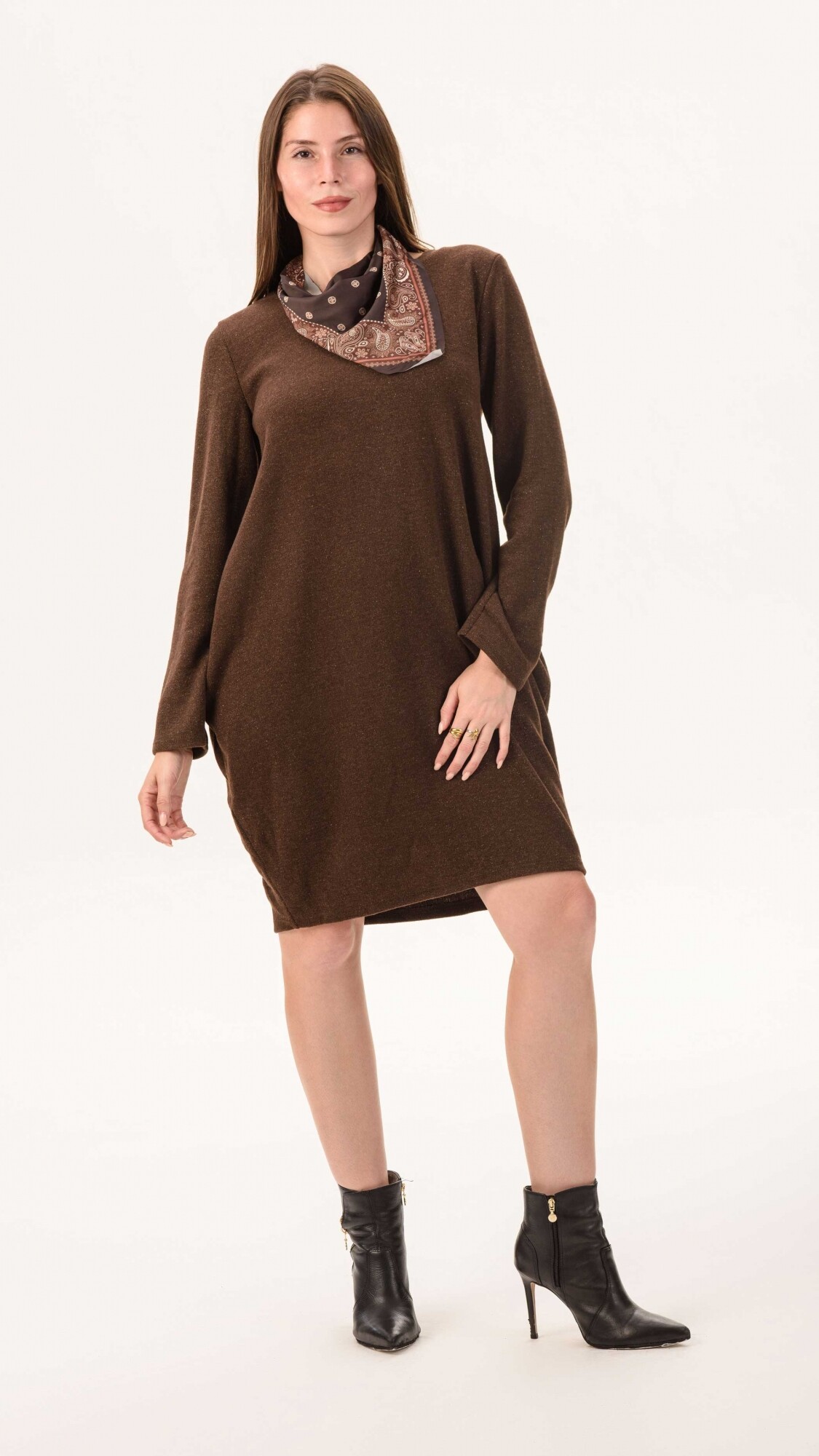 vestido Niza chocolate