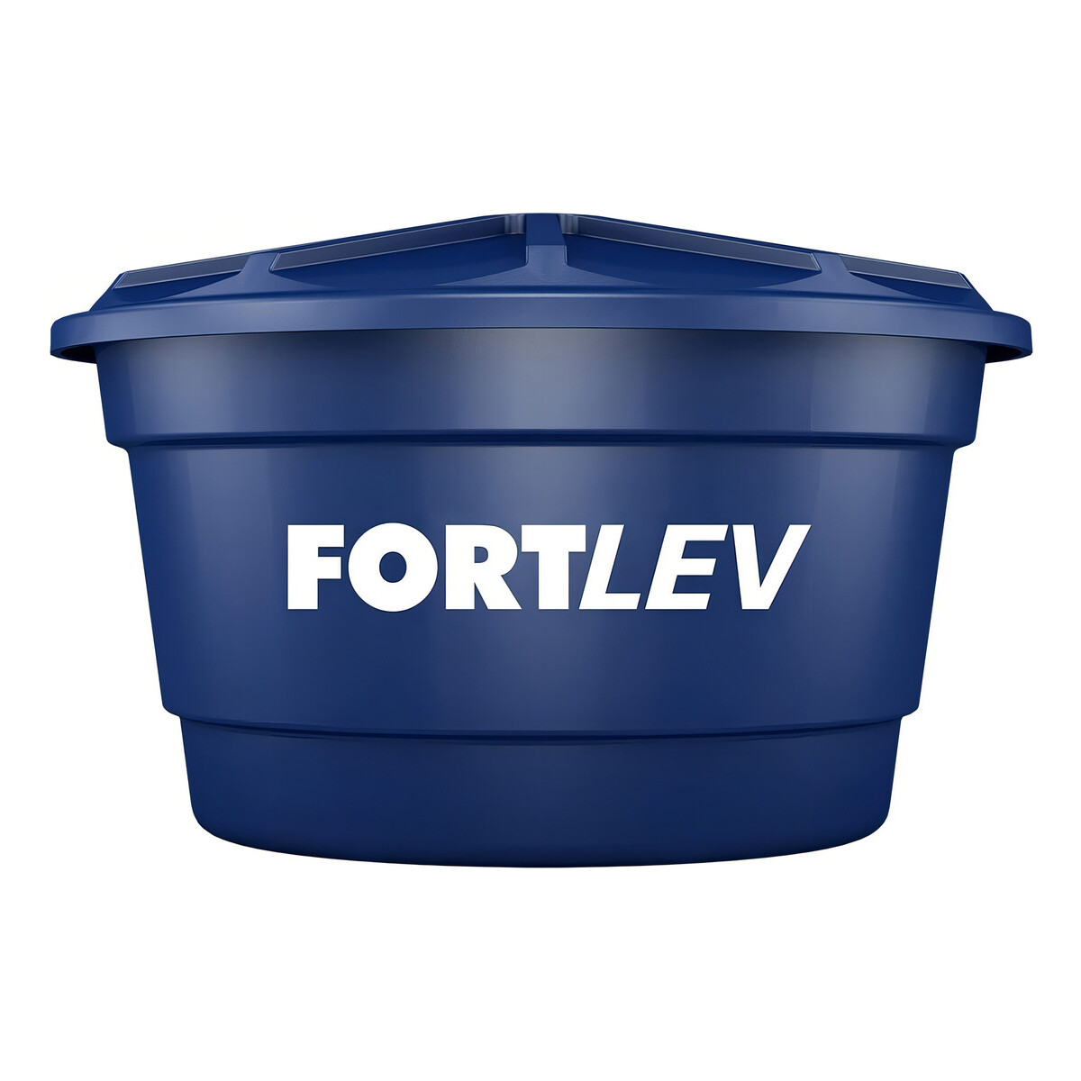 Tanque De Agua Fortlev Reservatórios Caixa D'água Vertical Polietileno 500l Azul De 72 Cm X 1.24 M 