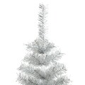 Arbol de navidad 1.80m 600 ramas Plateado
