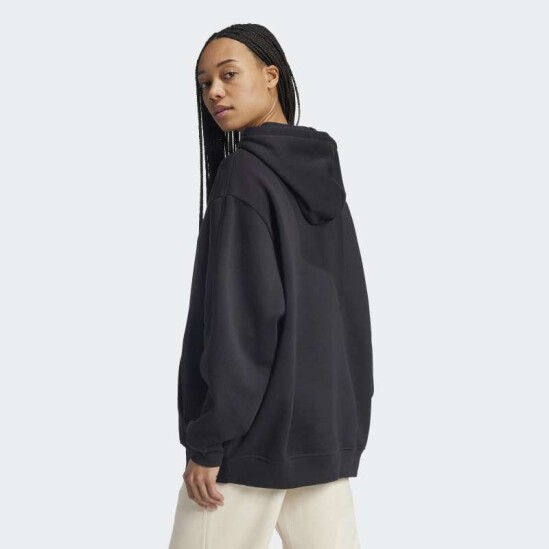 Canguro Adidas Essentials Oversized Fleece Negro
