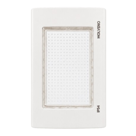 PLAQUETA DE EMBUTIR CON MEMBRANA IP54 Plaqueta Embutir IP54 con Membrana Atenea Blanca
